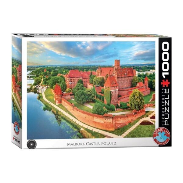 Puzzle 1000 pièces Château Malbork, Pologne
