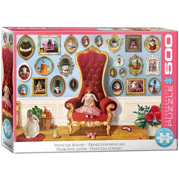 Puzzle 500 pièces Princesse lapin
