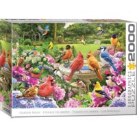 Puzzle 2000 pièces Oiseaux de jardin