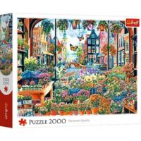 Puzzle 2000 pièces Fleuriste à Amsterdam (*)