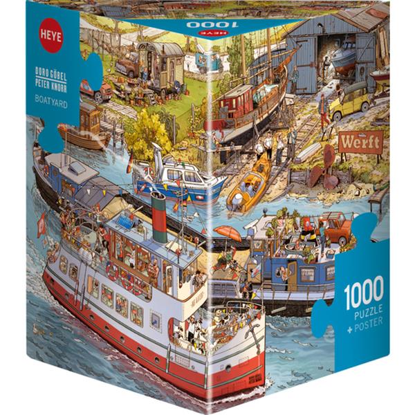 Puzzle 1000 pièces Boatyard