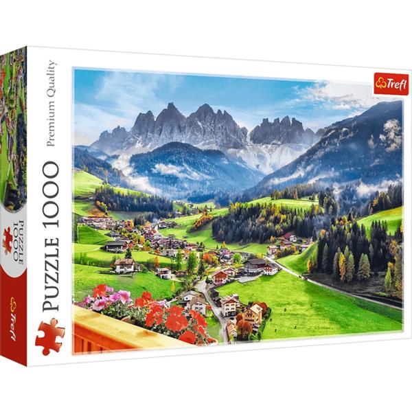 Puzzle 1000 pièces Sainte Madeleine Dolomites