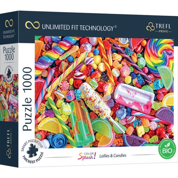 Puzzle 1000 pièces Prime Sucettes et bonbons
