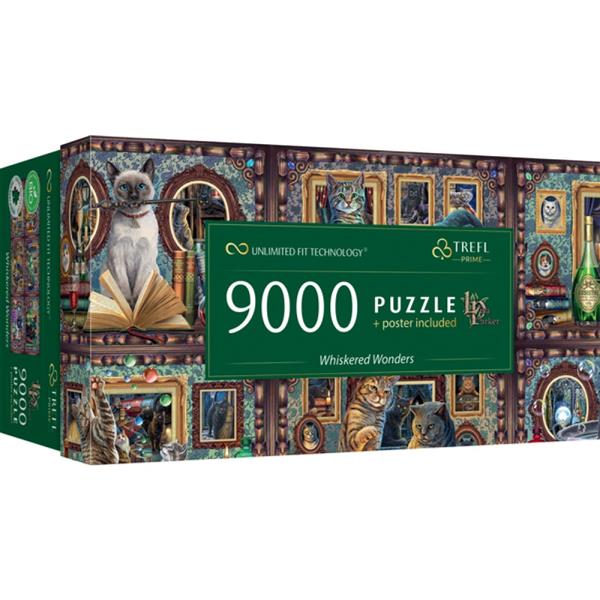 Puzzle 9000 pièces Whiskered Wonders