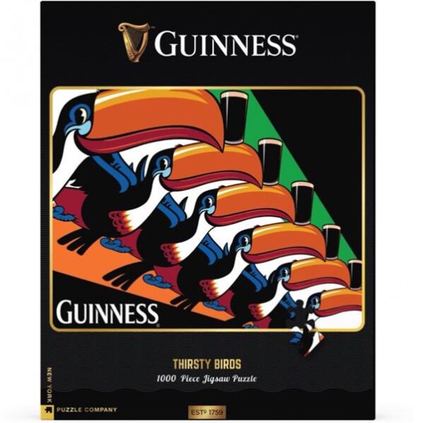 Puzzle 1000P - Guinness - Thirsty Birds