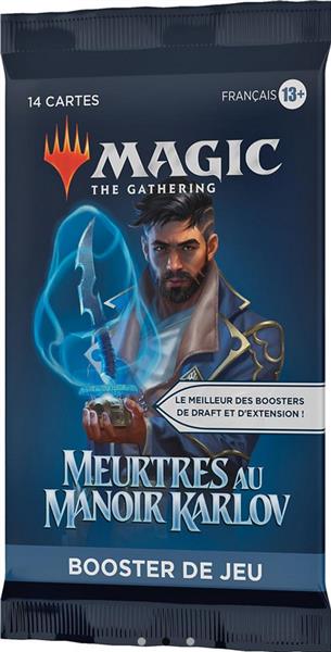 Magic Meurtres au manoir Karlov Booster de jeu