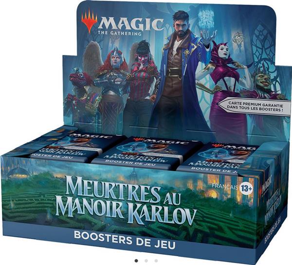 Magic Meurtres au manoir Karlov Boite de 36 Boosters de jeu