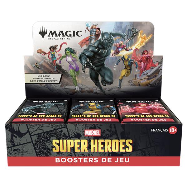 Magic Marvel Super Heroes Boite de 30 boosters de jeu