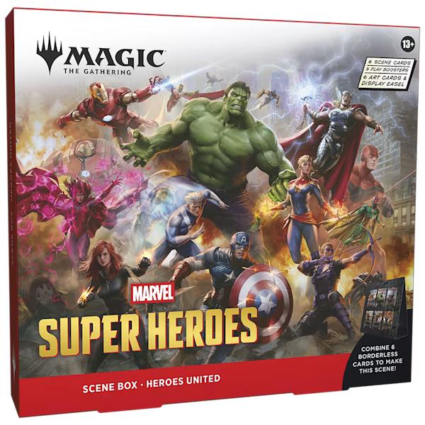 Magic Marvel Scene Box : Heroes United