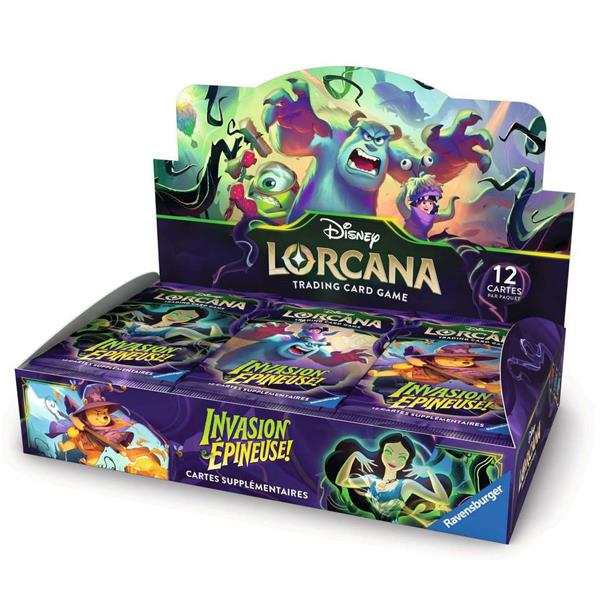 Disney Lorcana Set13 Invasion Épineuse Boîte de 24 Boosters