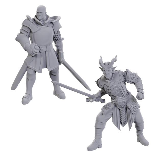 Figurines jeu de rôle - Baldur's Gate 3 — Ulder Ravengard & Zevlor