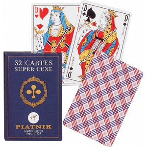 Cartes belote Piatnik