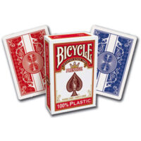 Cartes Bicycle Plastic Jumbo Rouge