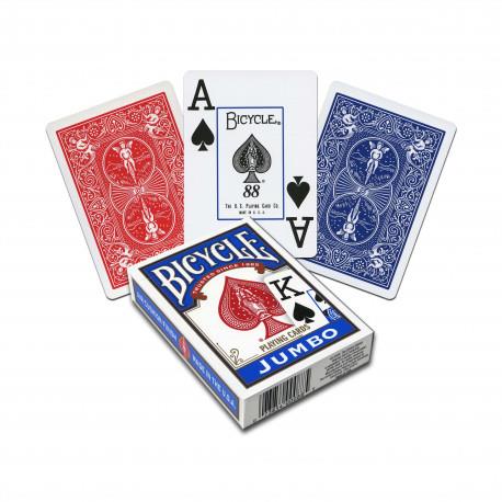 Cartes Bicycle Jumbo Rouge