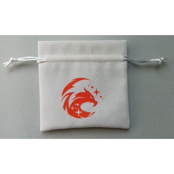 Bourse en Velours pour rangement Dés - Petit format - Dragon