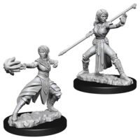 Figurines jeu de rôle - D&D Nolzur's  - Female Half-Elf Monk