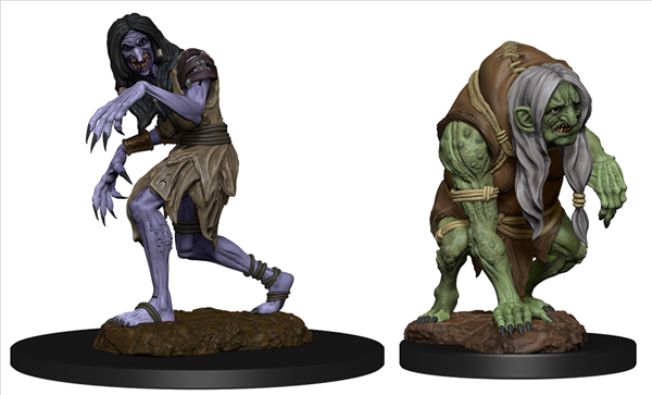 Figurines jeu de rôle - D&D Nolzur's  - Hag & Green Hag