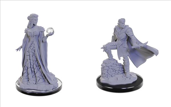 Figurines jeu de rôle - Critical Role- Xhorhasian Mage & Xhorhasian Prowler