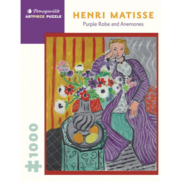 Puzzle 1000P - Matisse - Purple Robe & Anemones