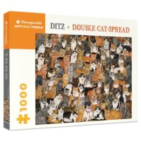 Puzzle 1000P - Ditz - Double Cat - Spread