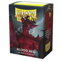 Dragon Shield Matte Blood Red (X100)
