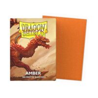 Dragon Shield Matte Amber (X100)