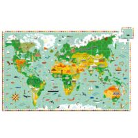 Puzzle 200P Tour du Monde + livret