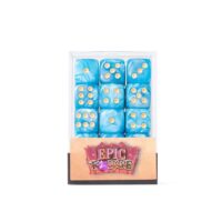 Set de 36 Dés 6 Bleu