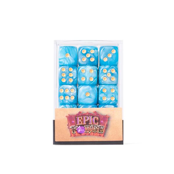 Set de 36 Dés 6 Bleu