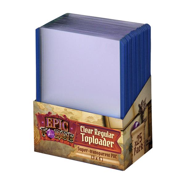 Toploader (3 x 4') - Clear Regular (25 pieces)