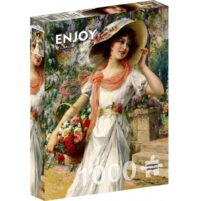 Puzzle 1000P - Emile Vernon - The Flower Garden