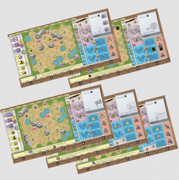 Ark Nova - Plateau (2) zoo recto/verso bonus