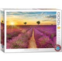 Puzzle 1000 pièces Route de la Lavande