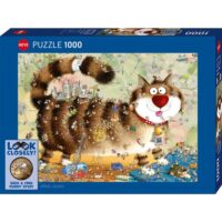 Puzzle 1000 Pièces look closely At The Cat