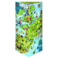 Puzzle 4000 pièces Europe des Dragons