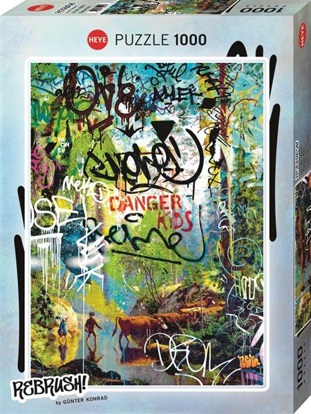 Puzzle 1000 pièces Rebrush Danger Kids