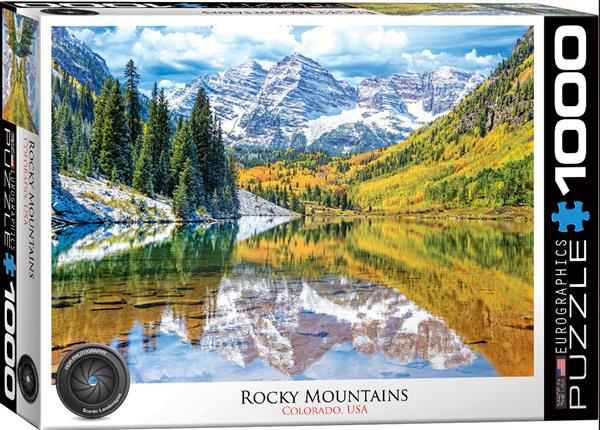 Puzzle 1000 Pieces Rocky Mountains - Colorado