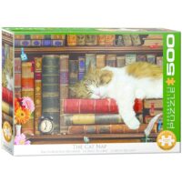 Puzzle 500 pièces Sieste du chat