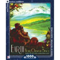 Puzzle 1000P - Visions of the future - Oasis in Space
