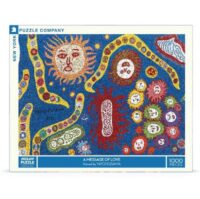 Puzzle 1000P - MTA - A Message of Love - Yayoi Kusama