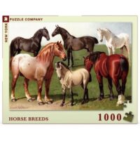 Puzzle 1000P - Vintage Collection - Horse Breeds