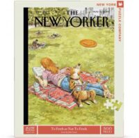Puzzle 500P - New Yorker - To Fetch or Not to Fetch - John Cuneo