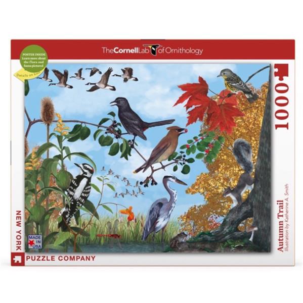 Puzzle 1000P - Cornell Lab - Autumn Trail