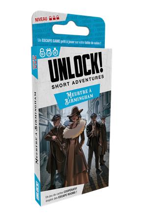 Unlock! Short Adventure : Meurtre à Birmingham