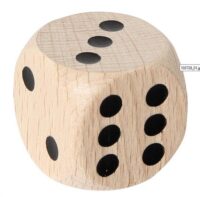 Dé en bois 30 mm