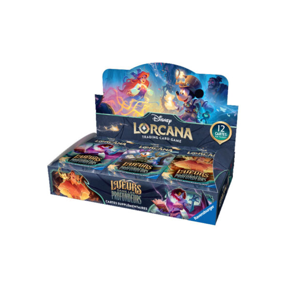 Disney Lorcana Set10 Lueurs dans les Profondeurs Boîte de 24 Boosters