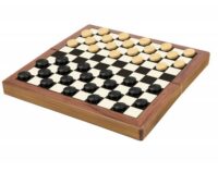 Jeu de Dames Bois pliant Deluxe 29.5cm