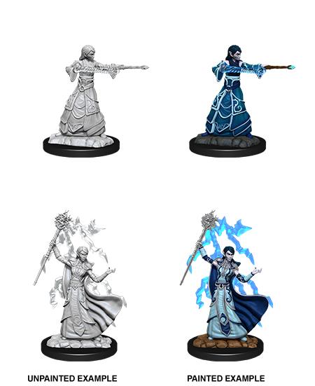 Figurines jeu de rôle - D&D Nolzur's  - Female Elf Wizard