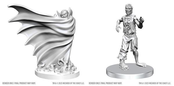 Figurines jeu de rôle - D&D Nolzur's  - Classic Vampire & Classic Zombie
