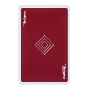 Cartes Classiques le Bridgeur Rouge